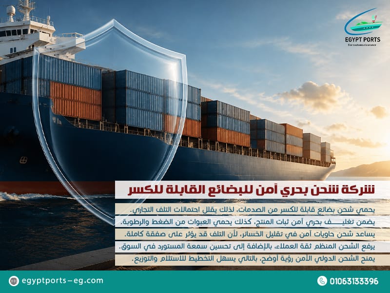 شركة-شحن-بحري-آمن-للبضائع-القابلة-للكسر