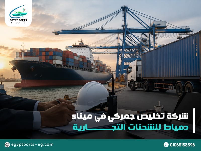 شركة تخليص جمركي في ميناء دمياط للشحنات التجارية